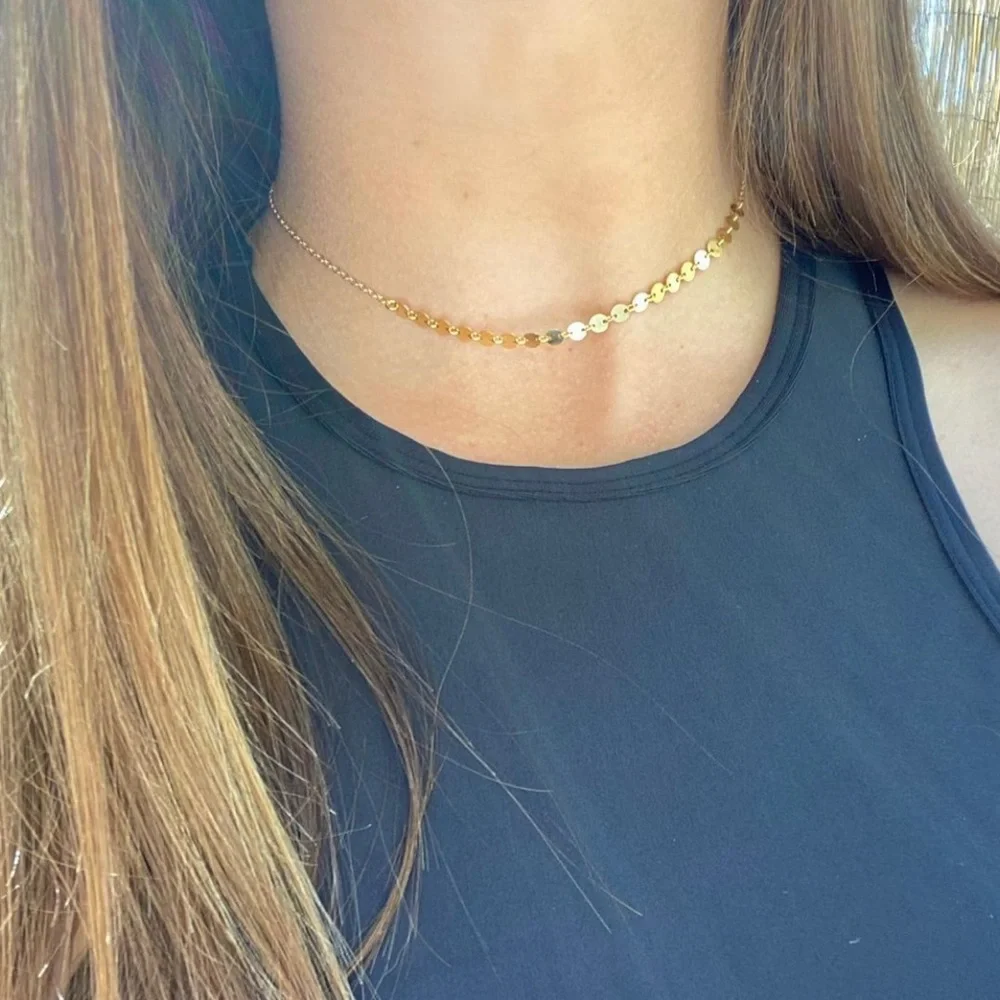 Simple Disc Choker ✨ - Picture 1 of 2